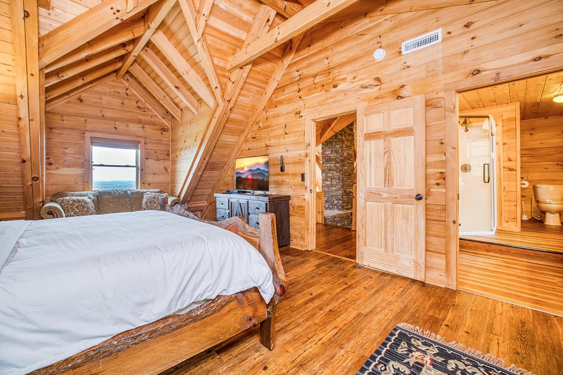 Sky High Lodge By Bk Stays. Large Cabin. Amazing Views. Game Room. Jacuzzi. Six Bedrooms. Sleeps 12 بلو ريدج المظهر الخارجي الصورة