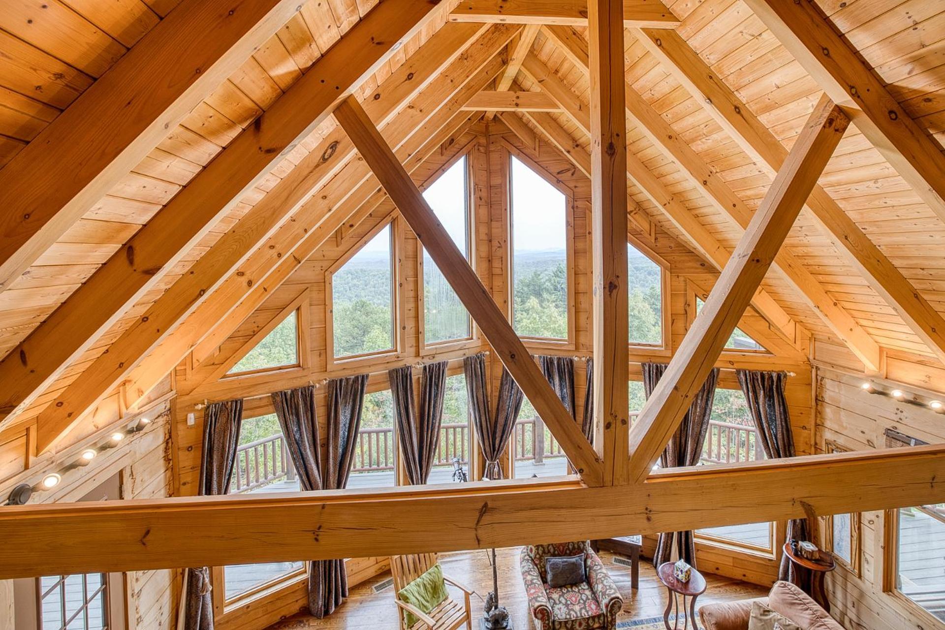 Sky High Lodge By Bk Stays. Large Cabin. Amazing Views. Game Room. Jacuzzi. Six Bedrooms. Sleeps 12 بلو ريدج المظهر الخارجي الصورة