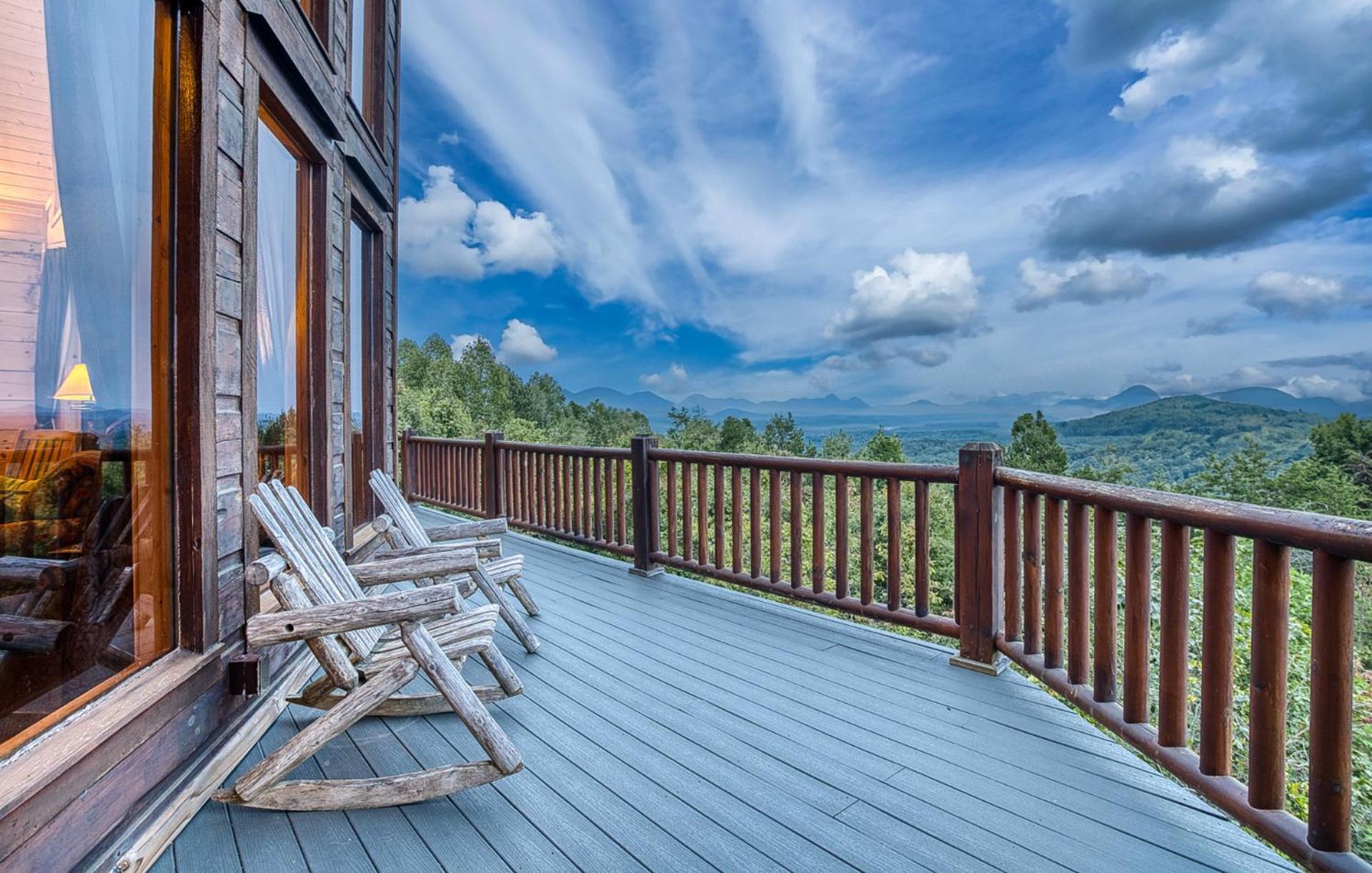 Sky High Lodge By Bk Stays. Large Cabin. Amazing Views. Game Room. Jacuzzi. Six Bedrooms. Sleeps 12 بلو ريدج المظهر الخارجي الصورة